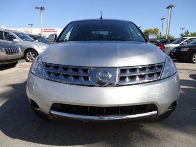nissan murano 2007 silver suv s gasoline 6 cylinders all whee drive automatic 33157