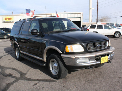 ford expedition 1998 black suv eddie bauer gasoline v8 4 wheel drive automatic with overdrive 80229