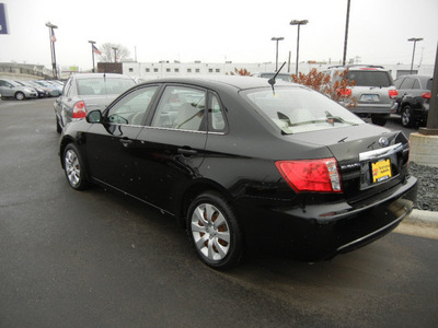 subaru impreza 2008 black sedan i awd gasoline 4 cylinders all whee drive 5 speed manual 55420