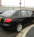 subaru impreza 2008 black sedan i awd gasoline 4 cylinders all whee drive 5 speed manual 55420