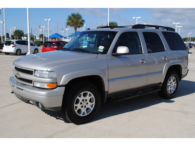 chevrolet tahoe 2005 silver suv z71 gasoline 8 cylinders 4 wheel drive automatic with overdrive 77065