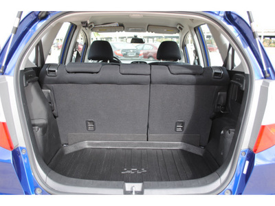 honda fit 2009 blue hatchback sport gasoline 4 cylinders front wheel drive automatic 77065