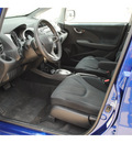 honda fit 2009 blue hatchback sport gasoline 4 cylinders front wheel drive automatic 77065