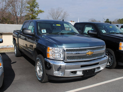 chevrolet silverado 1500 2012 blue lt flex fuel 8 cylinders 4 wheel drive automatic 27591