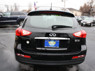infiniti ex35 2008 black hatchback gasoline 6 cylinders all whee drive automatic 07701