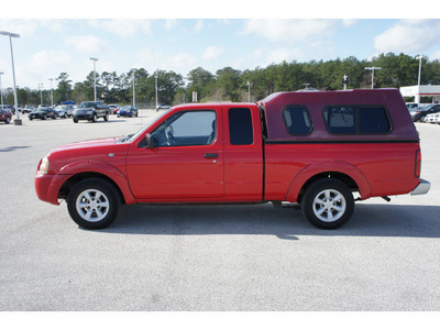 nissan frontier 2001 red xe gasoline 4 cylinders rear wheel drive 5 speed manual 77388