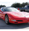 chevrolet corvette 2000 red hatchback gasoline v8 rear wheel drive automatic 77090