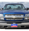 chevrolet silverado 1500 2004 blue pickup truck ls gasoline 8 cylinders rear wheel drive automatic 77090