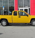 chevrolet colorado 2006 yellow pickup truck gasoline 4 cylinders rear wheel drive automatic 33884