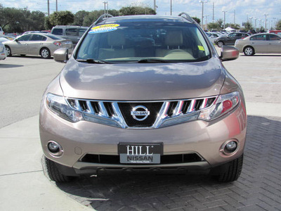 nissan murano 2009 bronze suv sl gasoline 6 cylinders front wheel drive automatic 33884