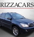 lexus rx 2007 blue navi suv 400h hybrid awd hybrid 6 cylinders all whee drive automatic with overdrive 60546