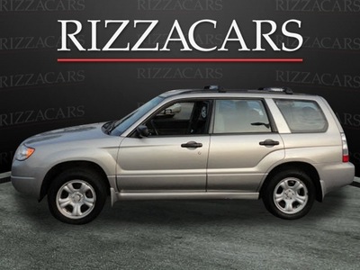 subaru forester 2007 silver suv 2 5 x awd gasoline 4 cylinders all whee drive automatic with overdrive 60546