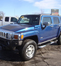 hummer h3 2006 blue suv gasoline 5 cylinders 4 wheel drive automatic with overdrive 60443