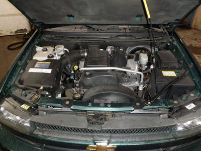 chevrolet trailblazer 2005 green suv lt gasoline 6 cylinders 4 wheel drive automatic 14224