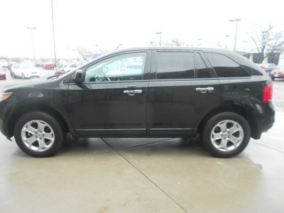 ford edge 2011 black suv sel gasoline 6 cylinders all whee drive automatic 43228