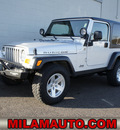 jeep wrangler 2006 silver suv rubicon gasoline 6 cylinders 4 wheel drive 6 speed manual 98371
