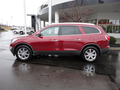 buick enclave 2008 dk  red suv cxl gasoline 6 cylinders all whee drive automatic 45036