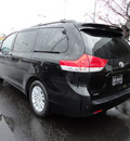 toyota sienna 2011 black van xle 8 passenger gasoline 6 cylinders front wheel drive automatic 45036