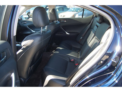 lexus is 250 2010 blue sedan gasoline 6 cylinders rear wheel drive automatic 77090