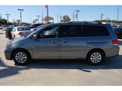 honda odyssey 2009 gray van ex l gasoline 6 cylinders front wheel drive 5 speed automatic 77090
