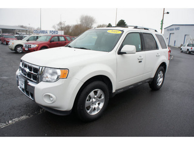 ford escape 2011 white suv limited gasoline 4 cylinders all whee drive automatic 98632