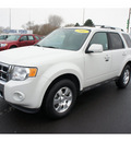 ford escape 2011 white suv limited gasoline 4 cylinders all whee drive automatic 98632