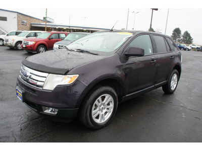 ford edge 2007 purple suv sel gasoline 6 cylinders all whee drive automatic 98632