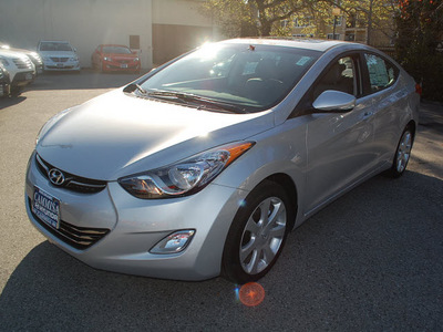 hyundai elantra 2012 silver sedan limited gasoline 4 cylinders front wheel drive automatic 94010