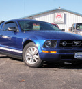ford mustang 2006 blue coupe gasoline 6 cylinders rear wheel drive automatic 61832