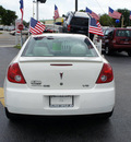 pontiac g6 2007 white sedan gasoline 6 cylinders front wheel drive automatic 33021