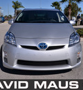 toyota prius 2010 silver hybrid 4 cylinders front wheel drive automatic 32771