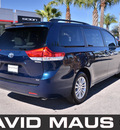 toyota sienna 2011 blue van xle gasoline 6 cylinders front wheel drive automatic 32771