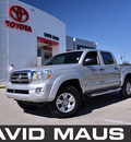 toyota tacoma 2010 silver prerunner sr5 gasoline 6 cylinders 2 wheel drive automatic 32771