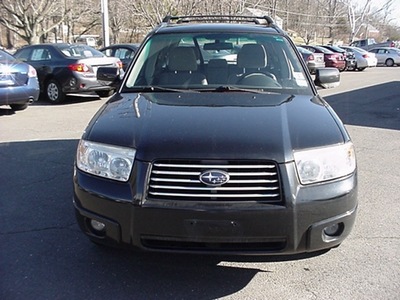 subaru forester 2008 black wagon 2 5 x premium package gasoline 4 cylinders all whee drive manual 06019