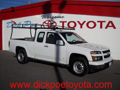 chevrolet colorado 2009 white pickup truck gasoline 4 cylinders 2 wheel drive automatic 79925