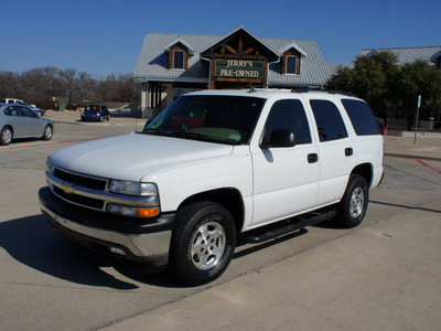 chevrolet tahoe 2006 white suv flex fuel 8 cylinders rear wheel drive automatic 76087