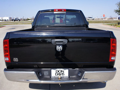 dodge ram pickup 1500 2005 black pickup truck st gasoline 6 cylinders rear wheel drive automatic 76018