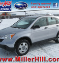 honda cr v 2007 silver suv lx gasoline 4 cylinders all whee drive automatic with overdrive 55811