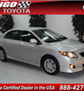 toyota corolla 2009 silver sedan s gasoline 4 cylinders front wheel drive automatic 91731