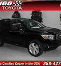 toyota highlander 2010 black suv limited gasoline 6 cylinders front wheel drive automatic 91731