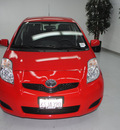 toyota yaris 2011 absolutely red hatchback gasoline 4 cylinders front wheel drive automatic 91731