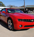 chevrolet camaro 2012 red lt convertible gasoline 6 cylinders rear wheel drive 8 speed 27591