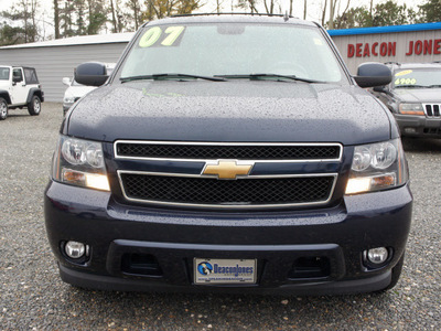 chevrolet tahoe 2007 dk  blue suv lt gasoline 8 cylinders rear wheel drive 4 speed automatic 27569