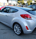 hyundai veloster 2012 silver coupe ecoshift dct gasoline 4 cylinders front wheel drive automatic 94010