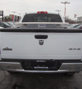 dodge ram 1500 2008 white big horn gasoline 8 cylinders 4 wheel drive automatic 60443