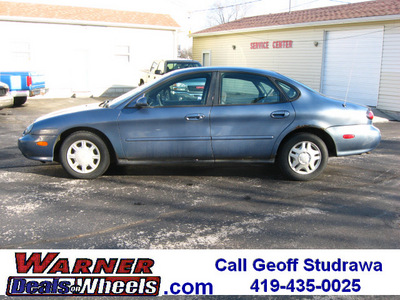 ford taurus 1999 blue sedan se gasoline v6 front wheel drive automatic 45840