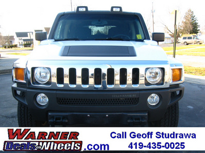 hummer h3 2006 white suv 4x4 gasoline 5 cylinders 4 wheel drive automatic 45840