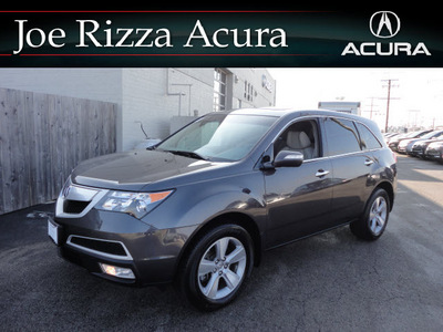 acura mdx 2011 dk  gray suv awd gasoline 6 cylinders all whee drive automatic with overdrive 60462