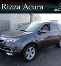 acura mdx 2011 dk  gray suv awd gasoline 6 cylinders all whee drive automatic with overdrive 60462