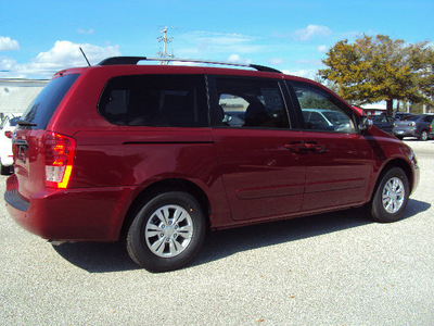 kia sedona 2012 red van lx gasoline 6 cylinders front wheel drive automatic 32901